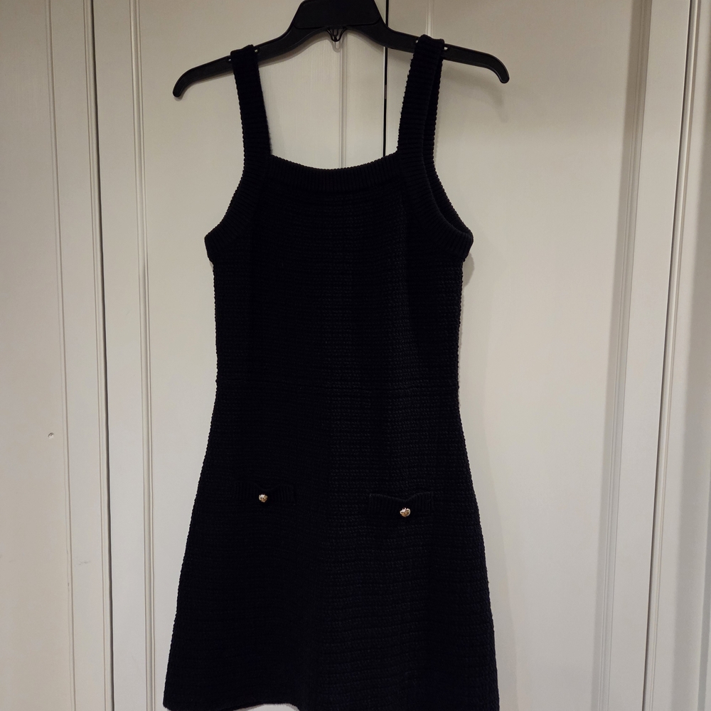 Black Knit Dress